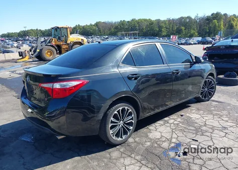 2015 Toyota Corolla S Plus из США, поврежденный, VIN 2T1BURHE5FC455233